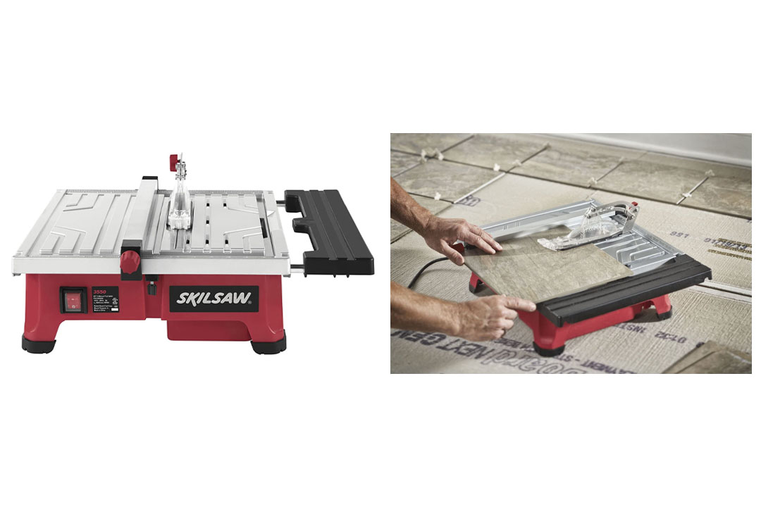SKIL 3550-02 7-Inch Wet Tile Saw with HydroLock Water Containment System