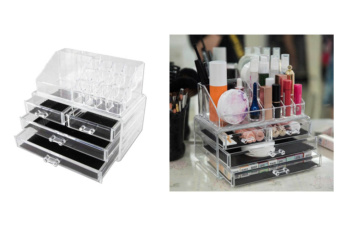 Vencer Standard-size Jewelry & Cosmetic/makeup Organizer Set