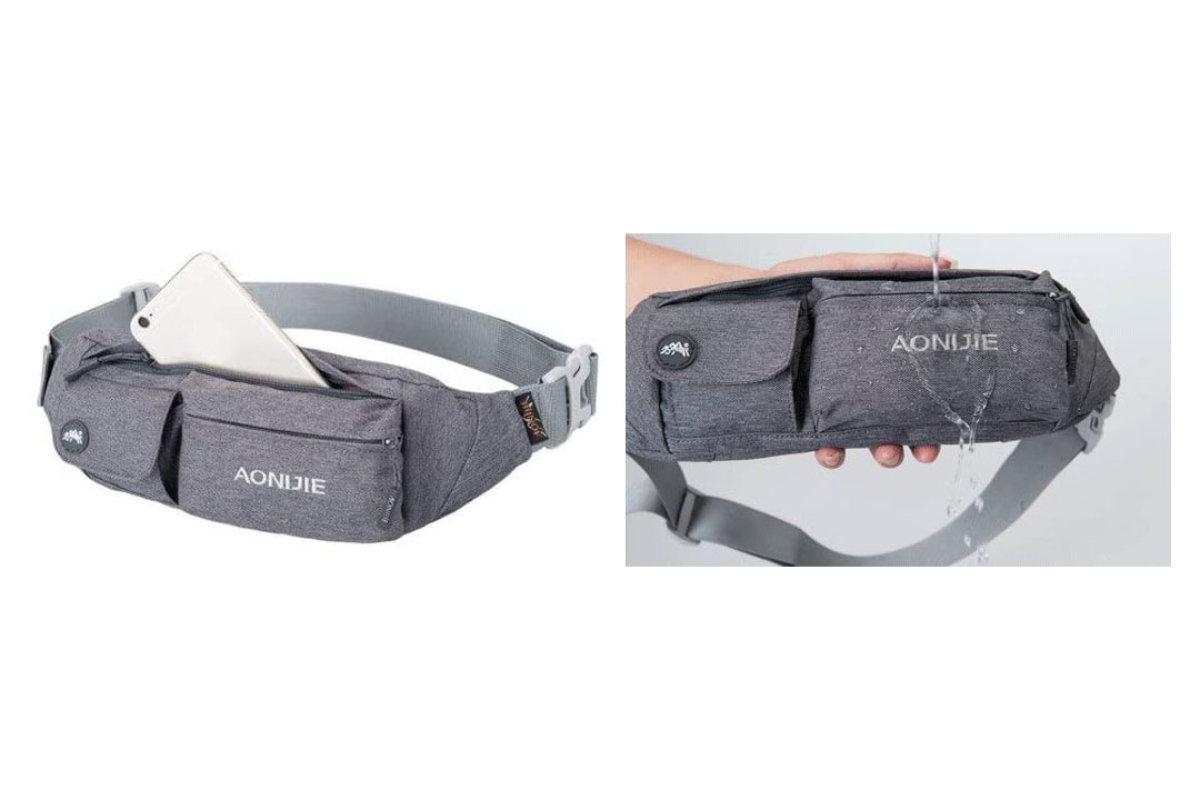 AONIJIE Premium Waterproof Waist Pack Running/Belt Exercise Bag