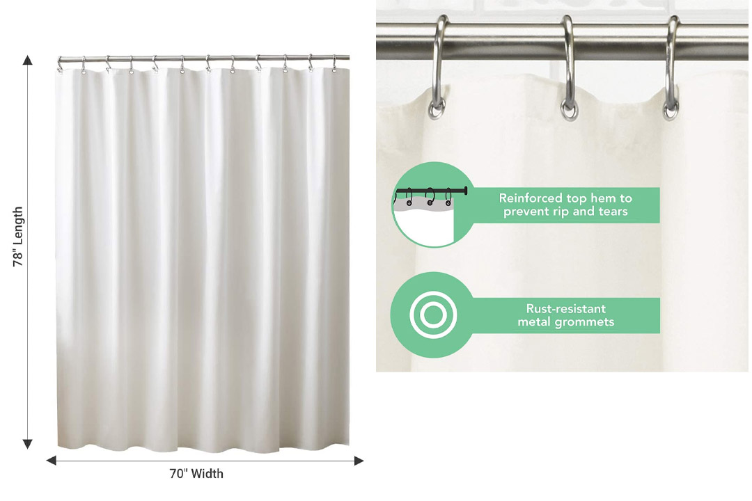 Ex-Cell Home Fashions shower curtain
