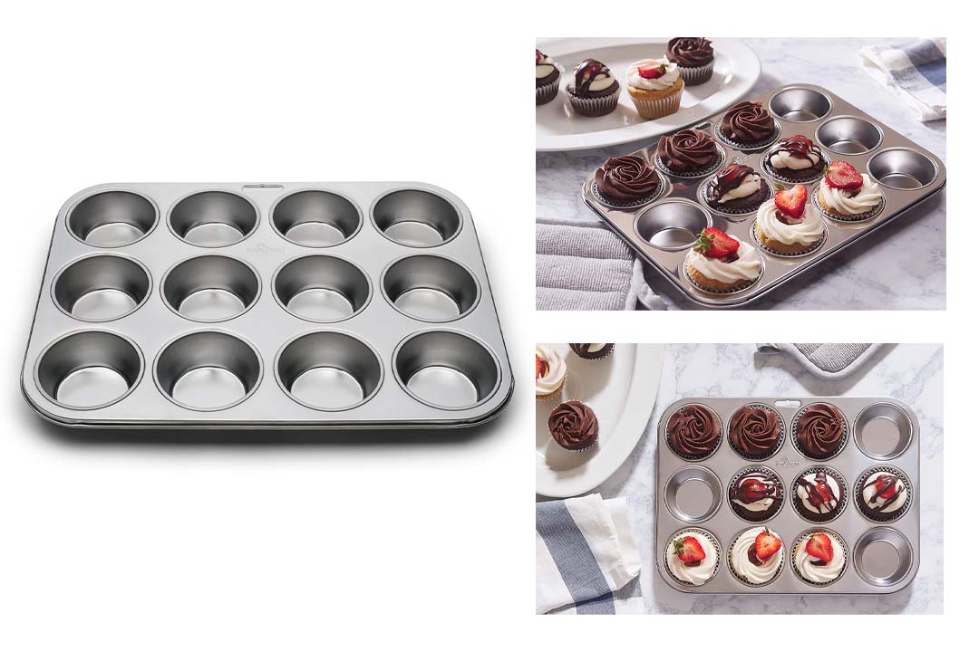 Fox Run Stainless Steel Muffin Pan