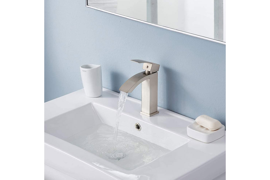 Friho Single Handle Waterfall Bathroom Vanity Sink Faucet