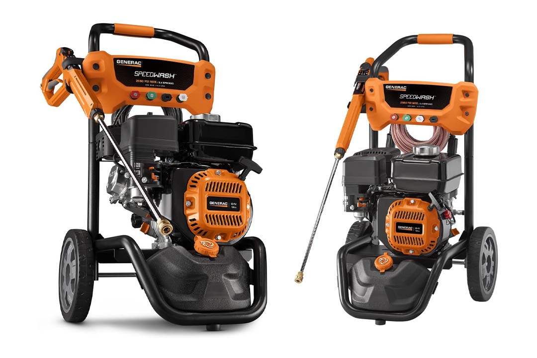 Generac SpeedWash 6882 2900 PSI 2.4 GPM 196cc Gas Powered Pressure Washer