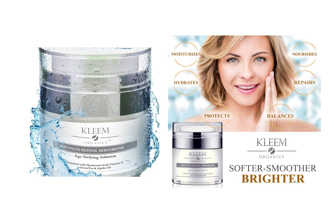 Kleem Organics Best Anti-Aging Retinol Cream for Face