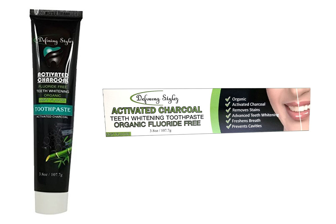 Organic Activated Charcoal Toothpaste