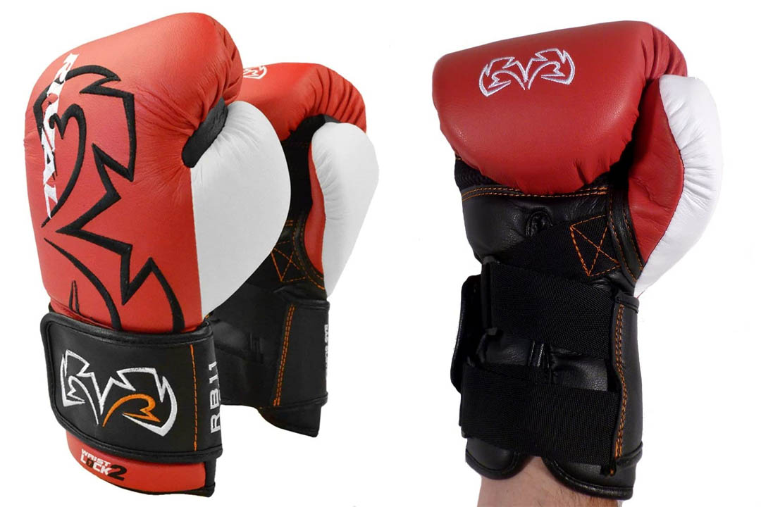 Rival Boxing Evolution Hook and Loop Bag Gloves - Red