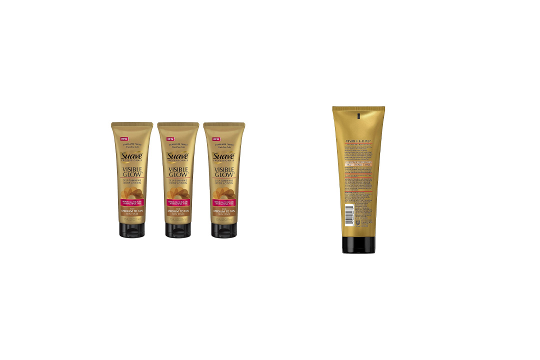 Suave Visible Glow Self Tanning Lotion