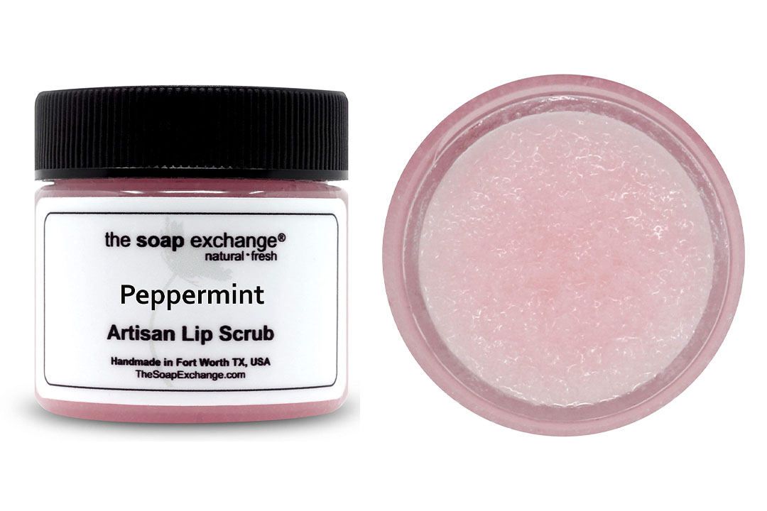 The Soap Exchange Lip Scrub - Peppermint Flavor