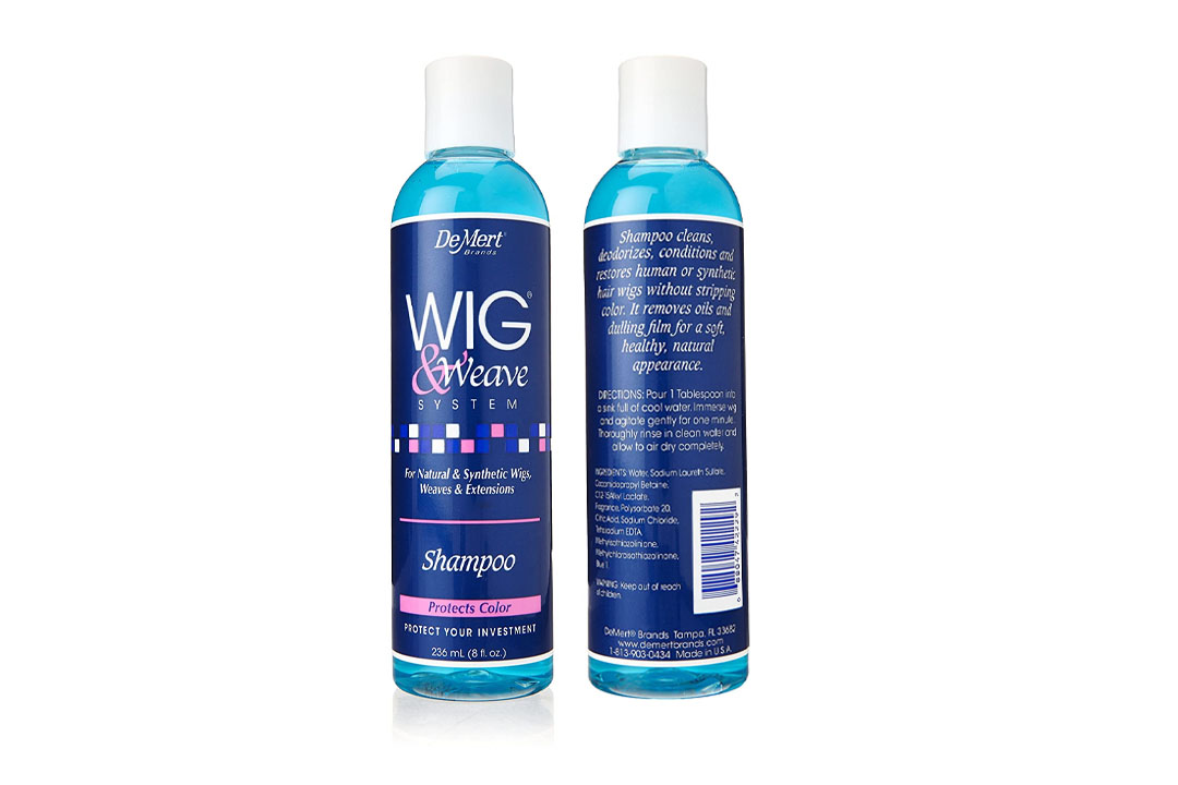 DeMert Wig & Weave System Shampoo for Natural and Synthetic Hair