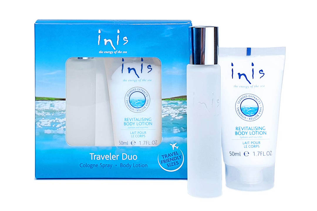 Inis the Energy of the Sea Cologne and Body Lotion Traveler Duo