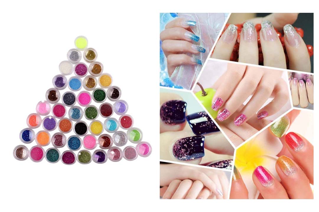 NYKKOLA 45 Colors Eyeshadow Nail Art Make Up