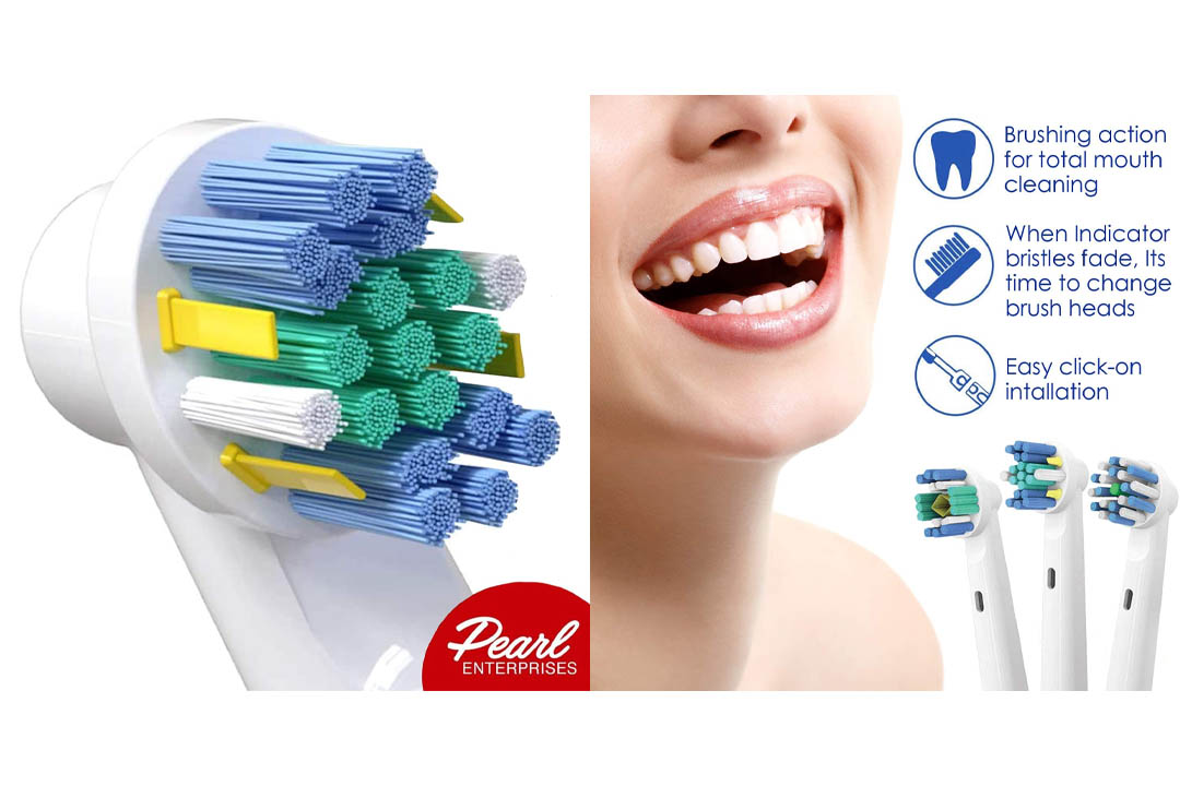 Pearl Enterprises Oral B Braun Compatible Replacement Brush Heads
