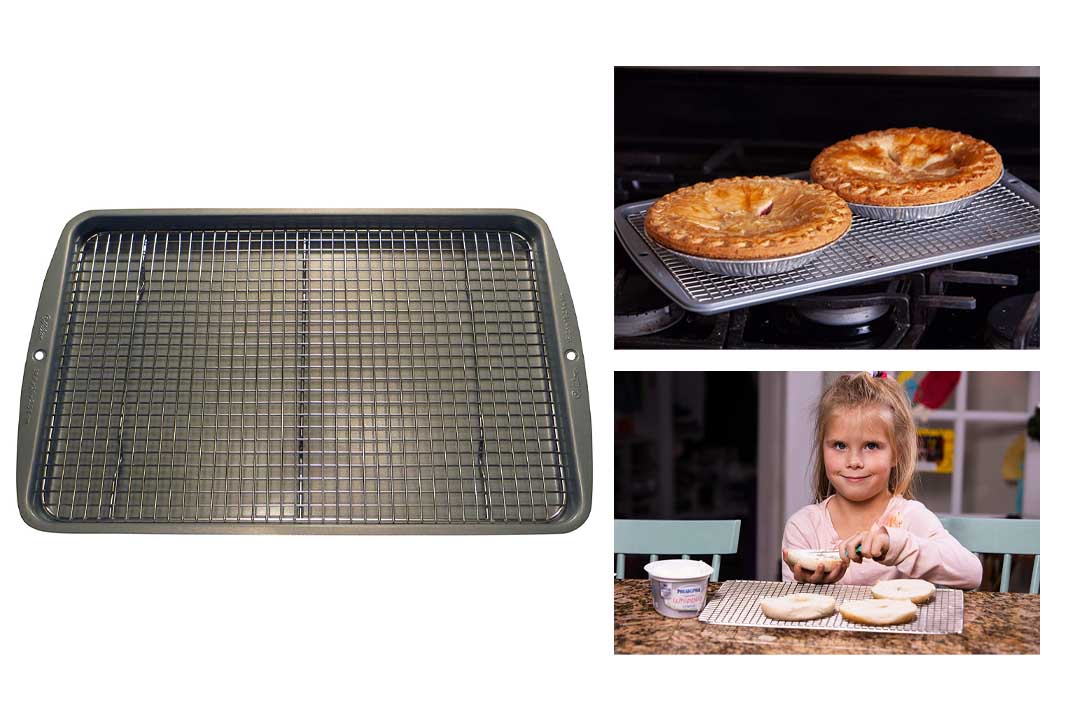 Stainless Steel Cooling Rack - 10 Inches X 15 Inches Heavy Duty