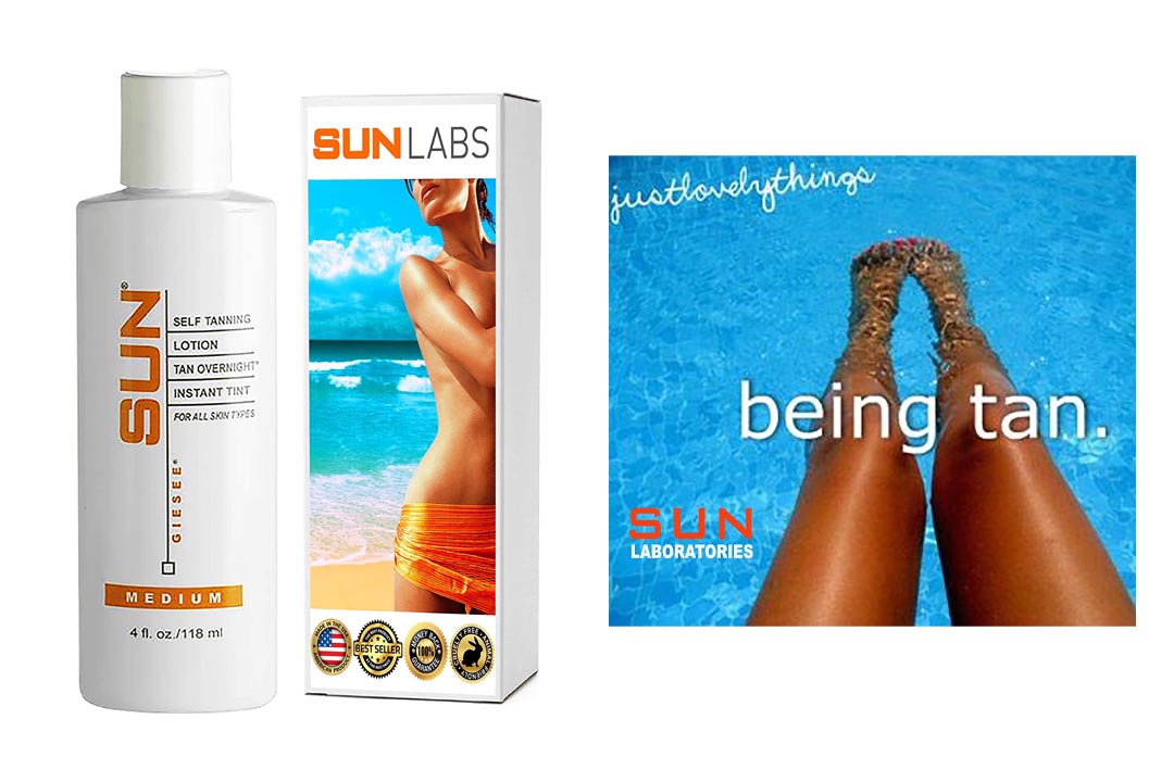 Sun Laboratories Tan Overnight Self -Tanning Lotion