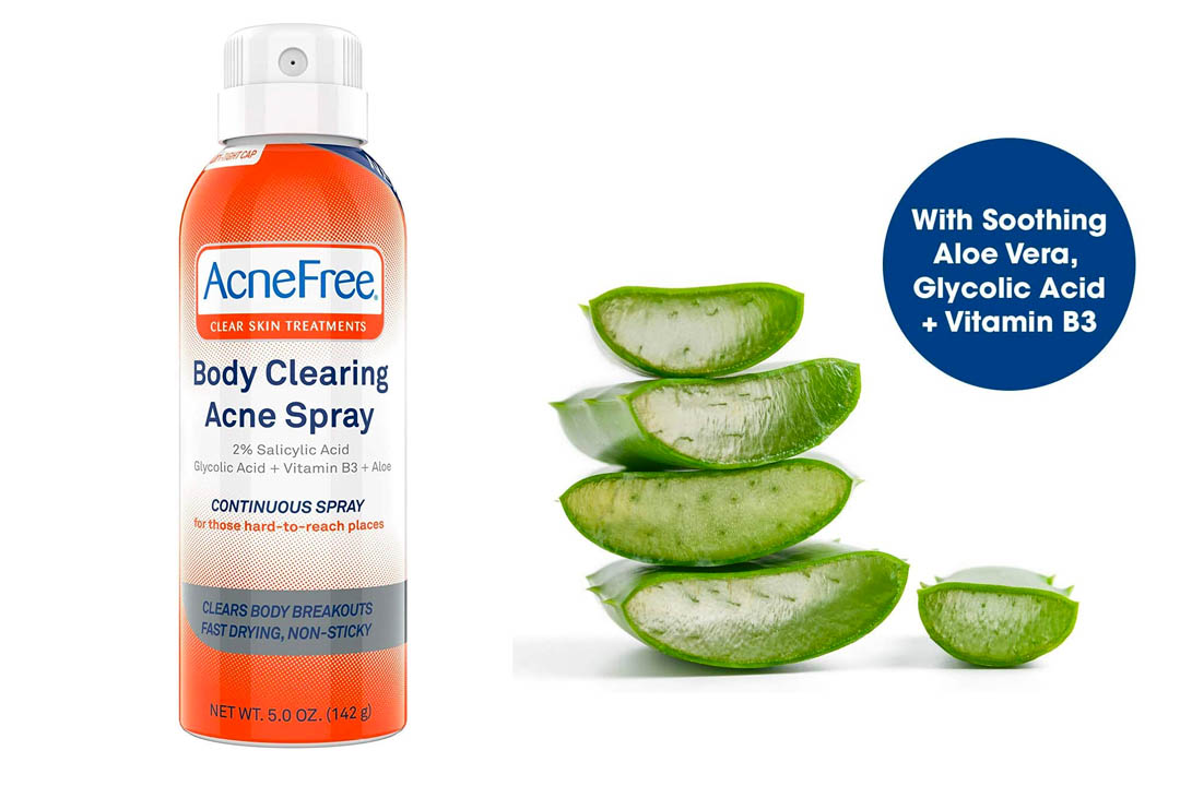 AcneFree Body Clearing Acne Spray