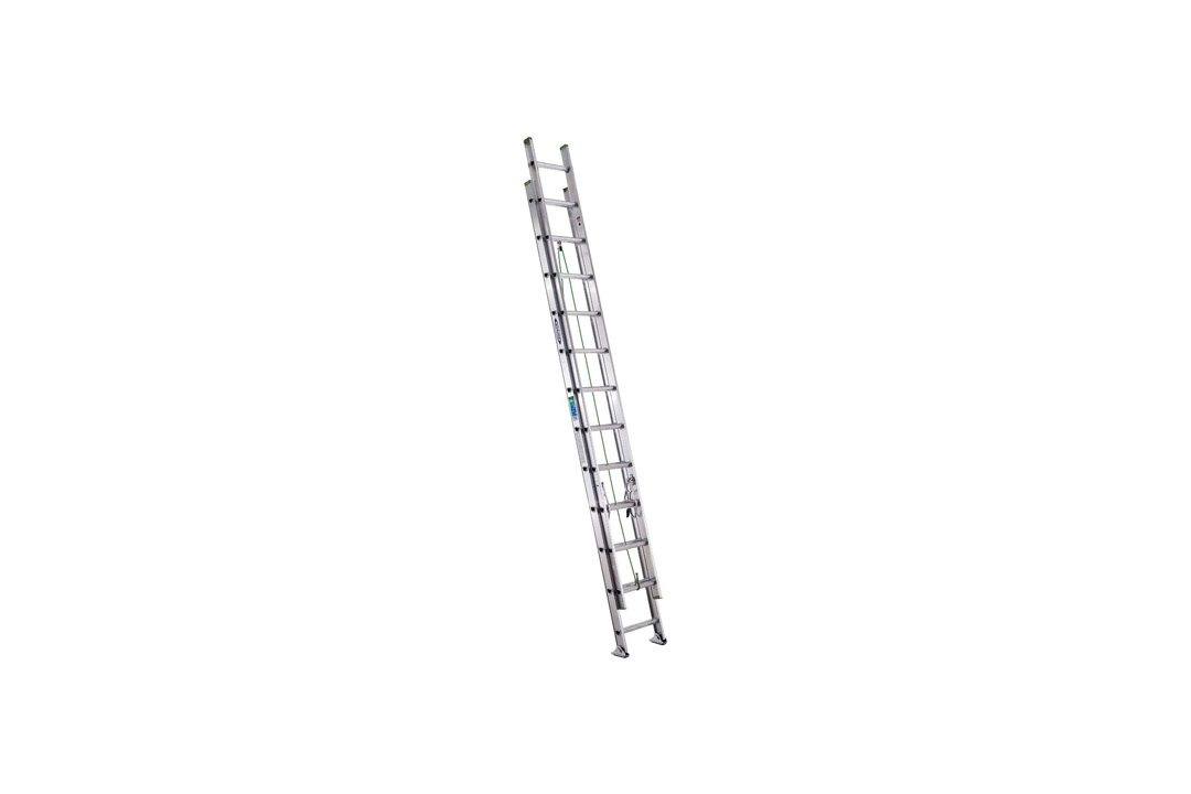 Aluminum Flat D-Rung Extension Ladder