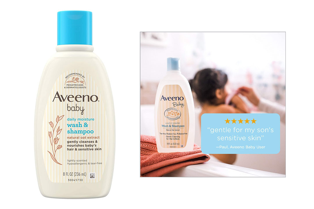 Aveeno Baby Wash & Shampoo For Hair & Body