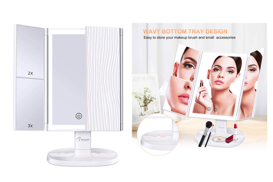 BESTOPE Makeup Vanity Mirror with Lights