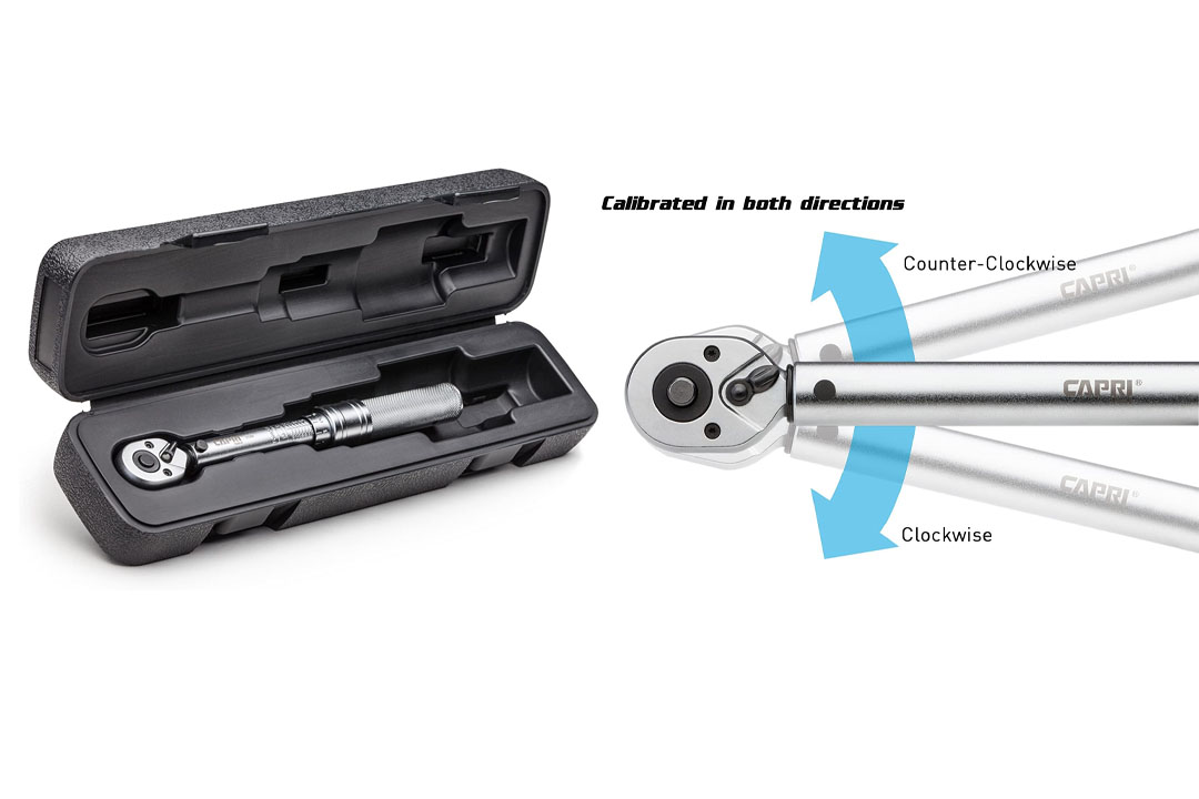 Capri Tools 31200 20-150 Inch Pound Industrial Torque Wrench