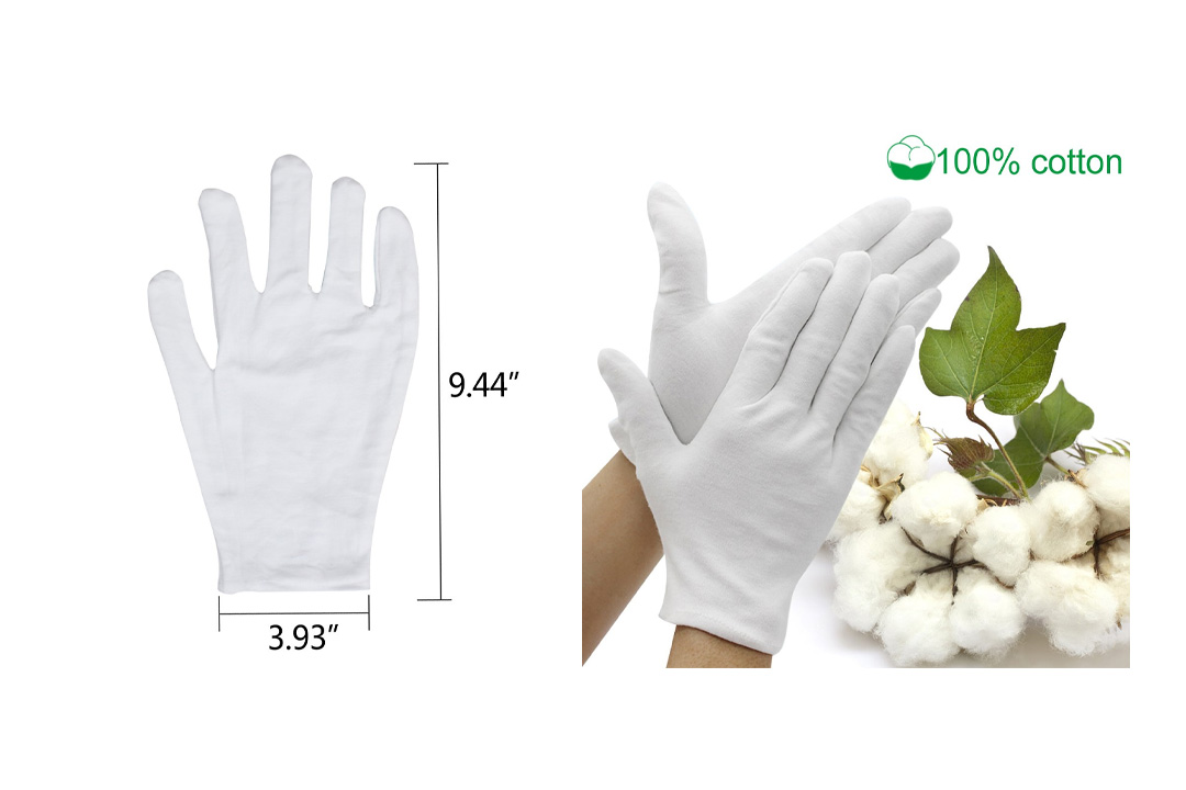 Jaciya Moisturizing Gloves Jaciya 10 Pairs Cotton Hand Spa Gloves