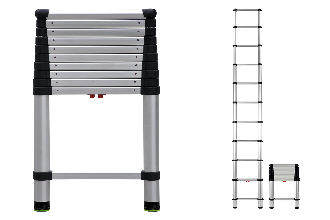 Reach Telescoping Extension Ladder