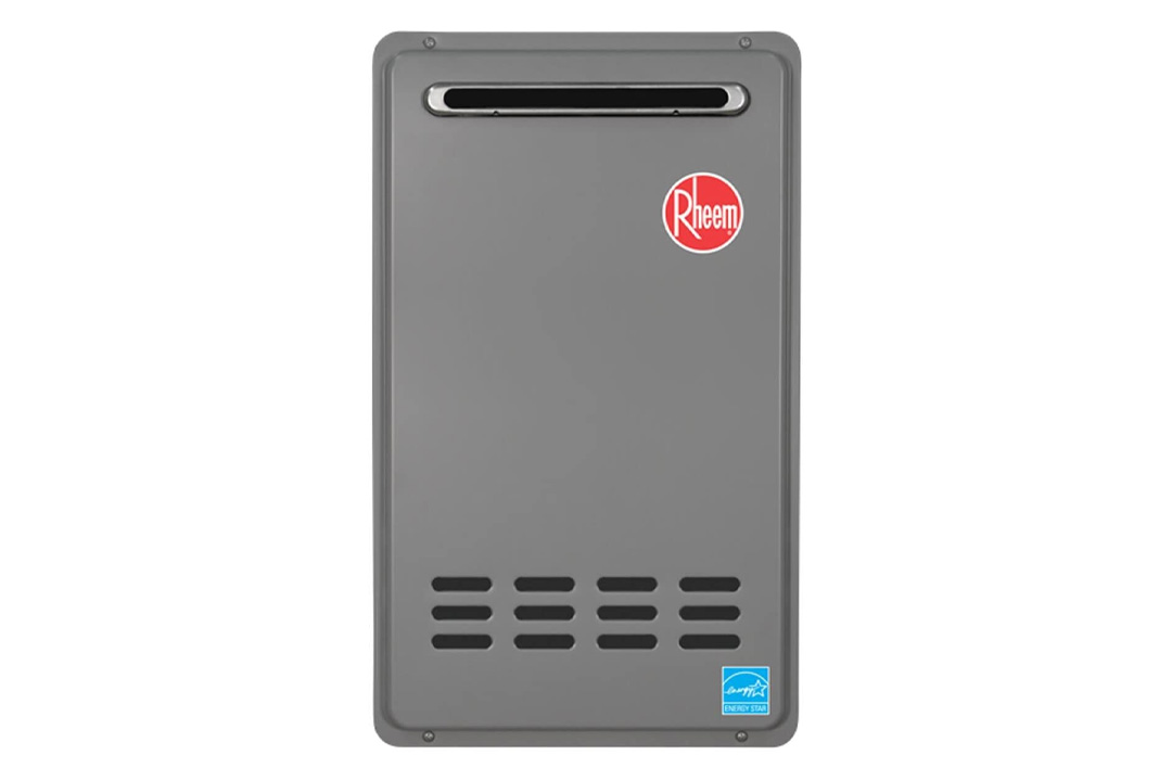 Rheem RTG-64XLP 6.4 GPM Low NOx Outdoor Tankless Propane Water Heater