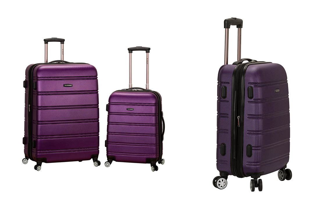 Rockland Luggage 20 Inch 28 Inch 2 Piece Expandable Spinner Set