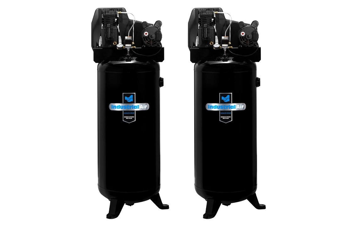 Industrial Air ILA3606056 Cast Iron Twin Cylinder Air Compressor