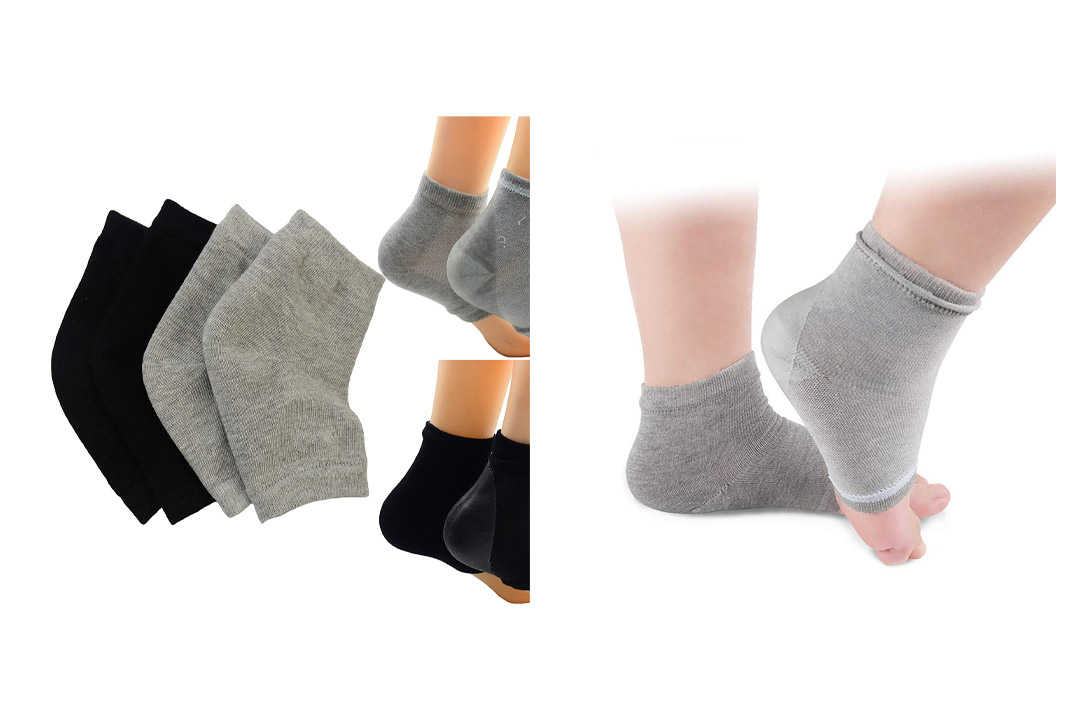 Makhry Moisturizing Silicone Gel Heel Socks