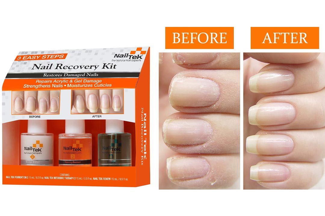 Nail Tek Nail Recovery Kit Restore Damaged Nails
