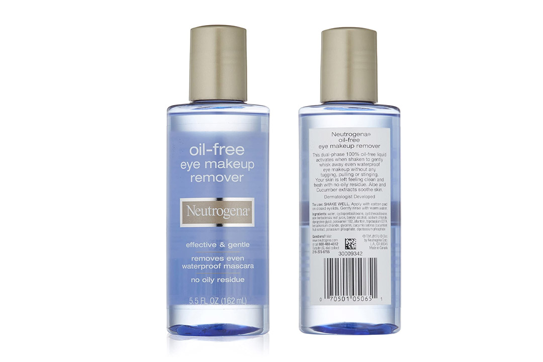 Neutrogena Cleansing Oil-Free Eye Makeup Remover