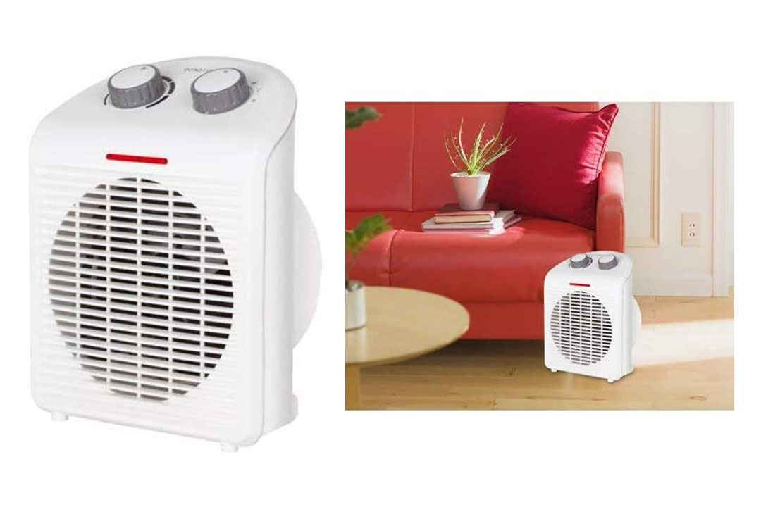 Pelonis Fan-forced Portable Space Heater with Thermostat-new