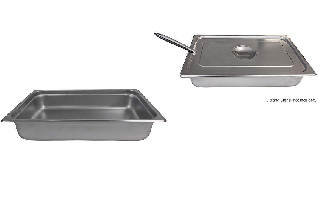 Update International (NJP-1004) 4" Full-Size Anti-Jam Steam Table Pan