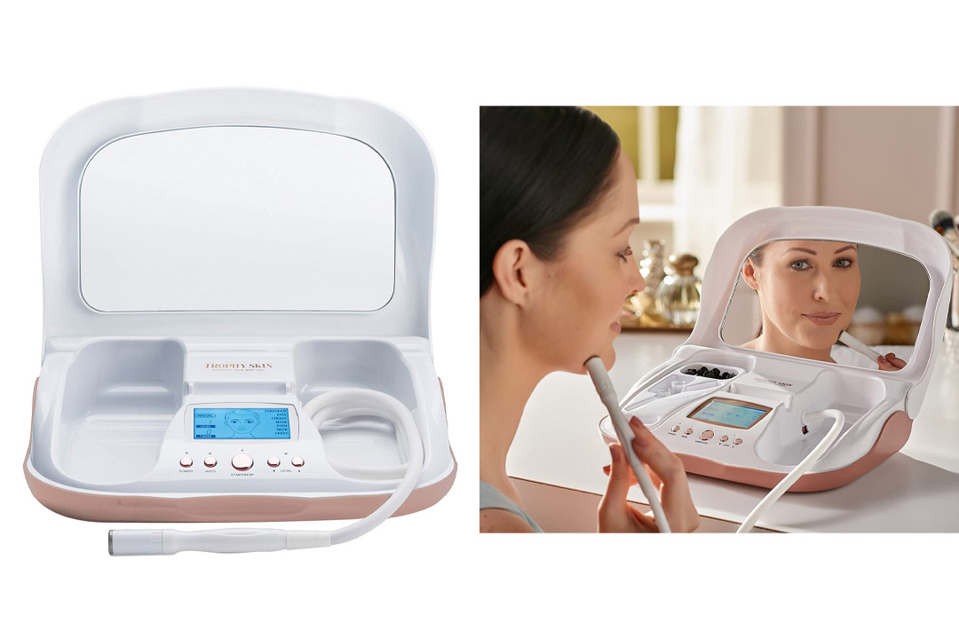 Trophy Skin MicrodermMD at Home Microdermabrasion Beauty System for Exfoliation and Anti-Aging